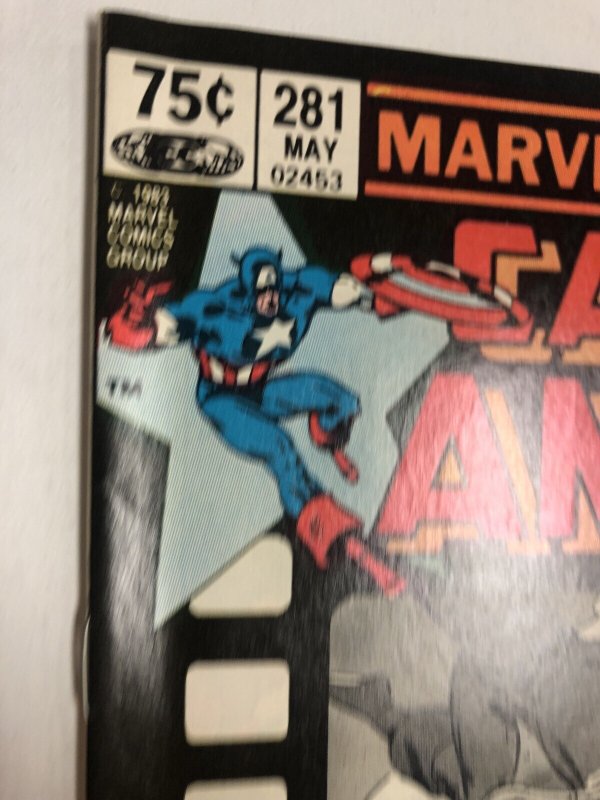 Captain America (1983) # 281 (NM) Canadian Price Variant CPV...