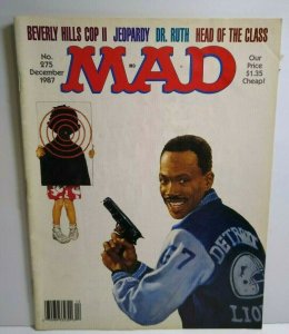 MAD Magazine Dec 1987 No 275 Beverly Hills Cop II Eddie Murphy Cover Dr. Ruth