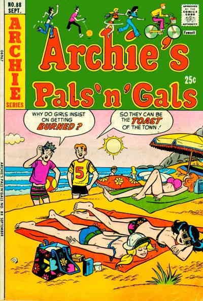 Archie's Pals 'n Gals #88 GD ; Archie | low grade comic September 1974 Bikini Co