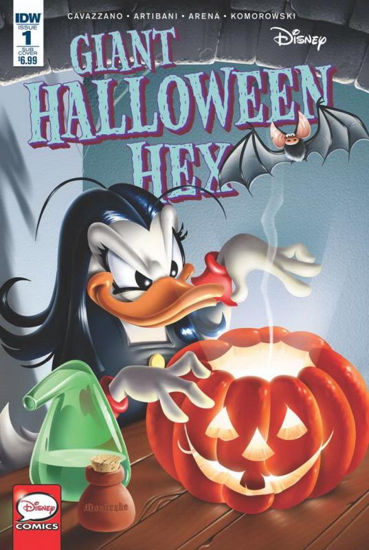 DISNEY GIANT HALLOWEEN HEX (2016 IDW PUBLISHING) #1 VARIANT SUBSCRIPTION