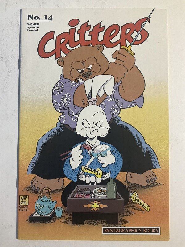 CRITTERS 14 NM NEAR MINT FANTAGRAPHICS