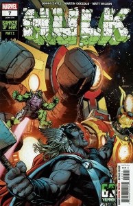 Hulk (7th Series) #7 VF/NM ; Marvel | 774 Thor Donny Cates
