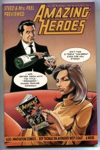 AMAZING HEROES #184 1990 - comics  - Roy Thomas