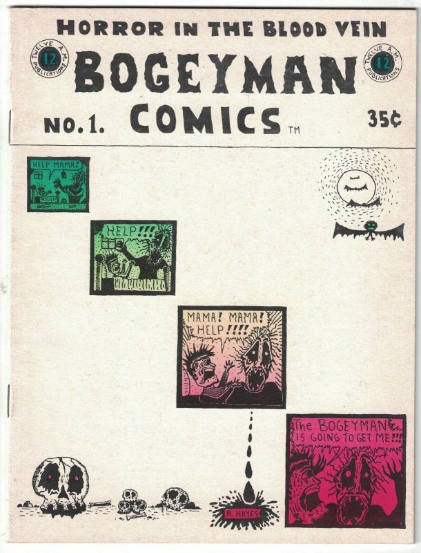 Bogeyman Comics #1 VF- (1st) print - rory hayes - underground comix 1969 horror