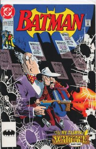 Batman #475 (1992) Batman [Key Issue]
