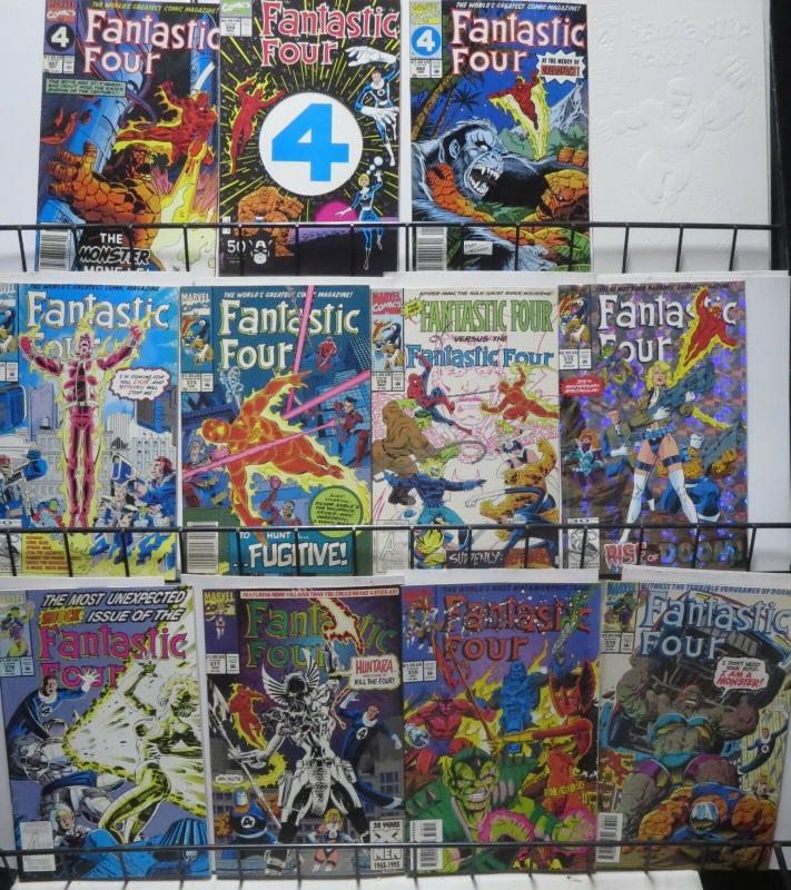 FANTASTIC FOUR by TOM DeFALCO! 45 books,  VG-FINE! PAUL RYAN Dr.Doom! Watcher!