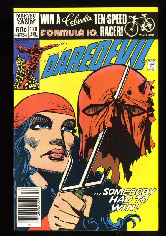 Daredevil #179 NM 9.4 Newsstand Variant