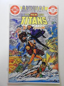 The New Teen Titans Annual #1 (1982) VF Condition!