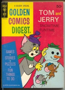 Golden Comics Digest #35 1974-Tom and Jerry-Barney Bear-FN