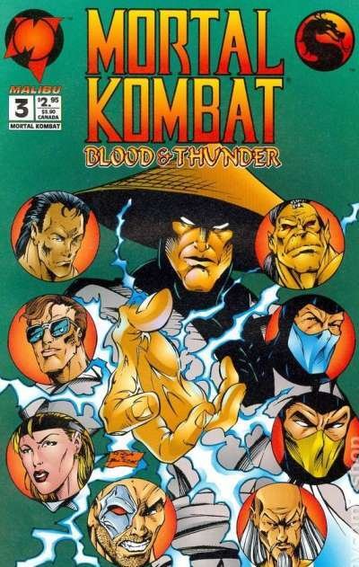 Mortal Kombat: Blood & Thunder   #3, VF+ (Stock photo)