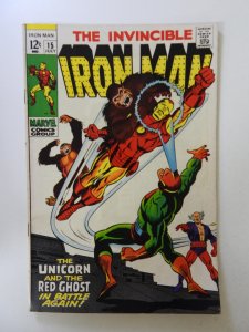 Iron Man #15 (1969) FN/VF condition