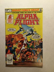 Alpha Flight 1 Near Mint Nm Marvel 