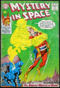 MYSTERY IN SPACE #88 GD ADAM STRANGE & HAWKMAN STORIES