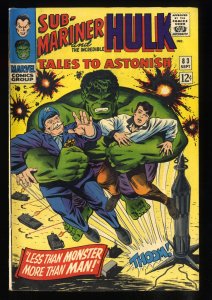 Tales To Astonish #83 FN 6.0 White Pages