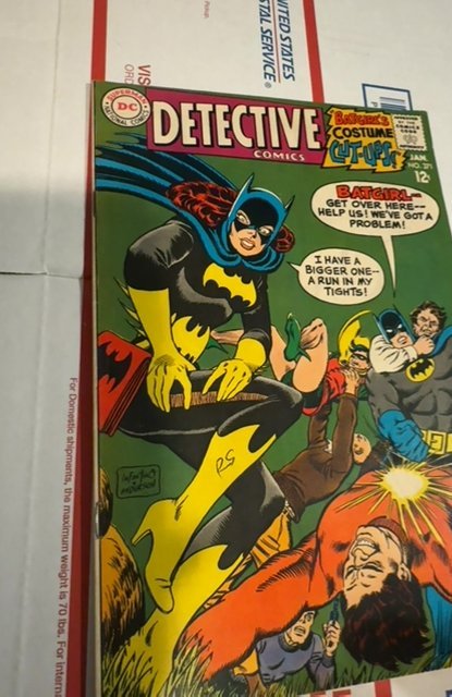 Detective Comics #371 (1968) Batman costume cut up infantino