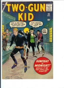 Two-Gun Kid #45 - Silver Age - Dec. 1958 (FN+)