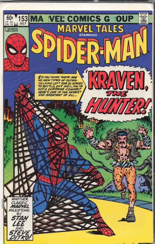 Marvel Tales #153 (1983) Spider-Man