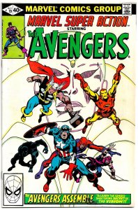 MARVEL SUPER ACTION #19 (May1980) 8.0 FN Reprint - VISION Joins AVENGERS!