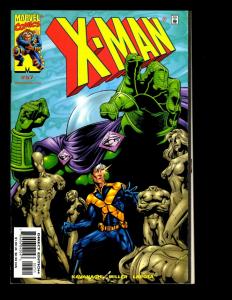 Lot Of 12 X-Man Marvel Comics # 51 52 53 54 55 56 57 58 59 60 61 62 X-Men EK10