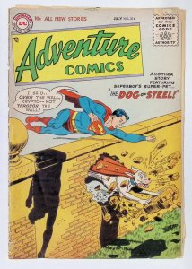 Adventure Comics #214 (1955) see desc
