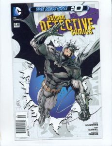 Detective Comics #0 HTF Modern Newsstand Edition (2012)