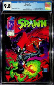 Spawn #1 (1992) - CGC 9.8 Cert #1228677019