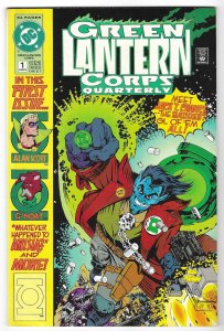 Green Lantern Corps Quarterly #1 Direct Edition (1992)