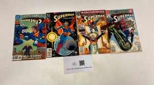 4 Superman DC Comics Books #54 80 86 88 26 JW19