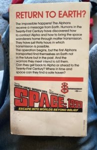 Space:1999,#6 the edge of the infinite, paperback, 1977 first print