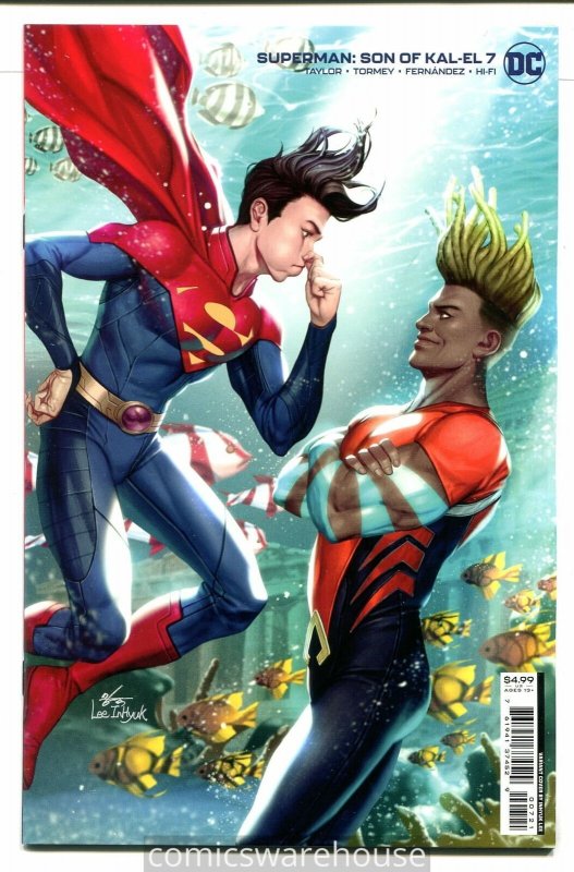 SUPERMAN SON OF KAL-EL (2021 DC) #7 VARIANT TRAVIS MOORE CARD STOCK VAR NM