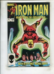 IRON MAN #185 (9.2) TERROR IN TULALUMN!! 1984