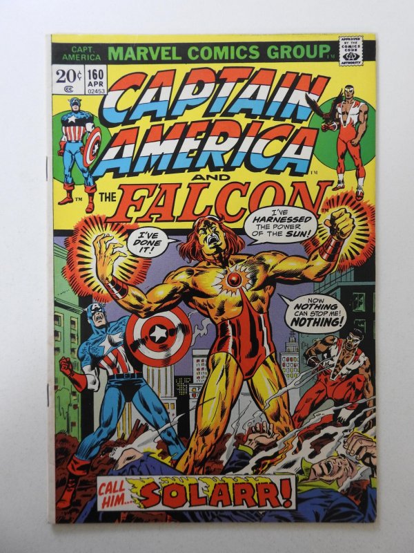 Captain America #160 (1973) VG/FN Condition! Moisture stain