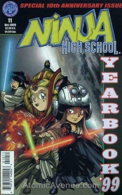 Ninja High School Yearbook #11 VF/NM; Malibu | save on shipping - details inside