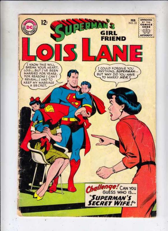 Superman's Girlfriend Lois Lane #55 (Feb-65) VG Affordable-Grade Lois Lane