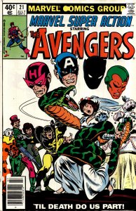 Marvel Super Action #21 (1980) The Avengers