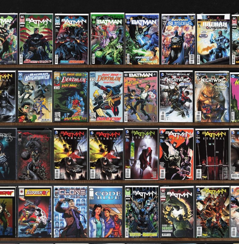 Huge Lot 150+ Comics with Batman Eternal, Batman, Nightwing, Deathlok & More!