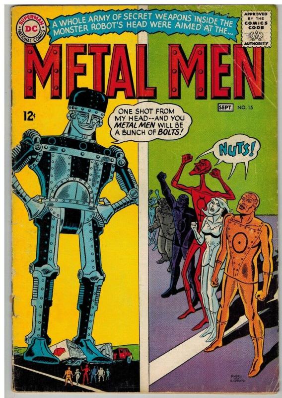 METAL MEN 15 GOOD Sept. 1965