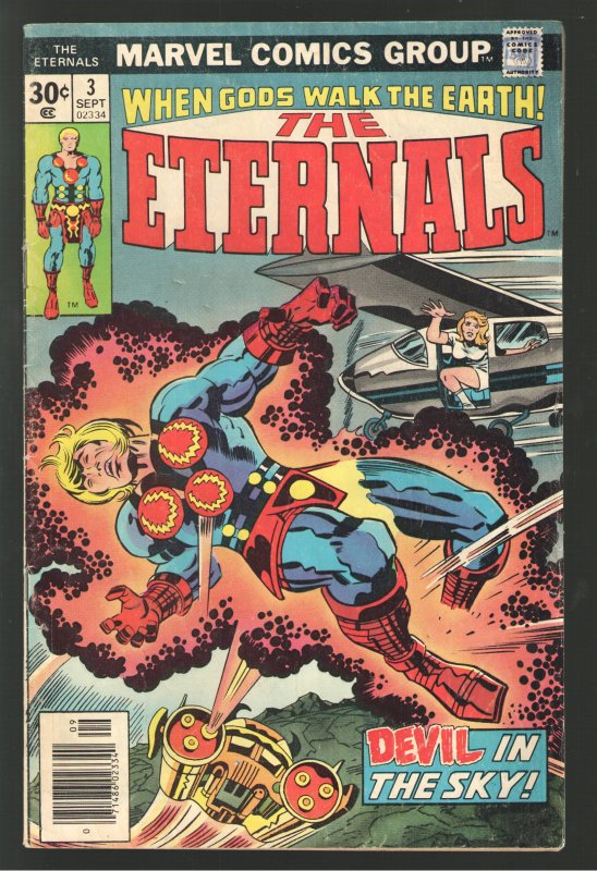 ETERNALS #3 VG/F 5.0  1st APPEARANCE OF  SERSI!