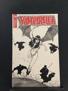 Vampirella #14 B&W Homage 1:25 ratio