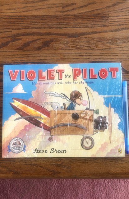 Violet the pilot by Breen  new in shrink wrap