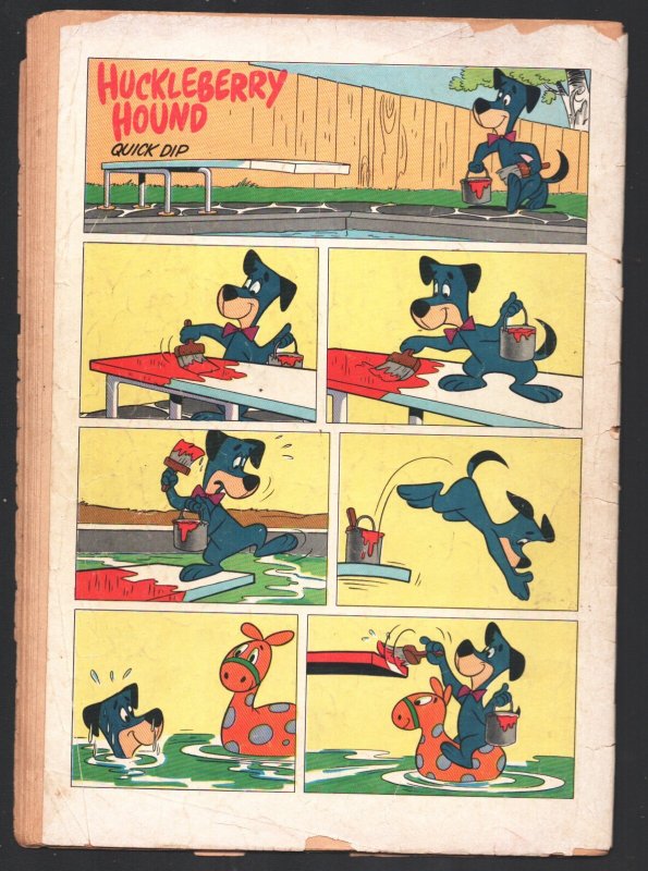 Huckleberry Hound #5 1960-Dell-Based on Hanna-Barbera TV Cartoon series