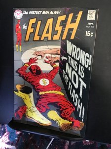 The Flash #191 (1969) Mid high grade Green lantern X over key! 1st Langlyn FN/VF
