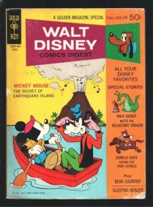 Walt Disney Comics Digest #21 1970-Uncle scrooge-Donald Duck-Tinker Bell-Brer...