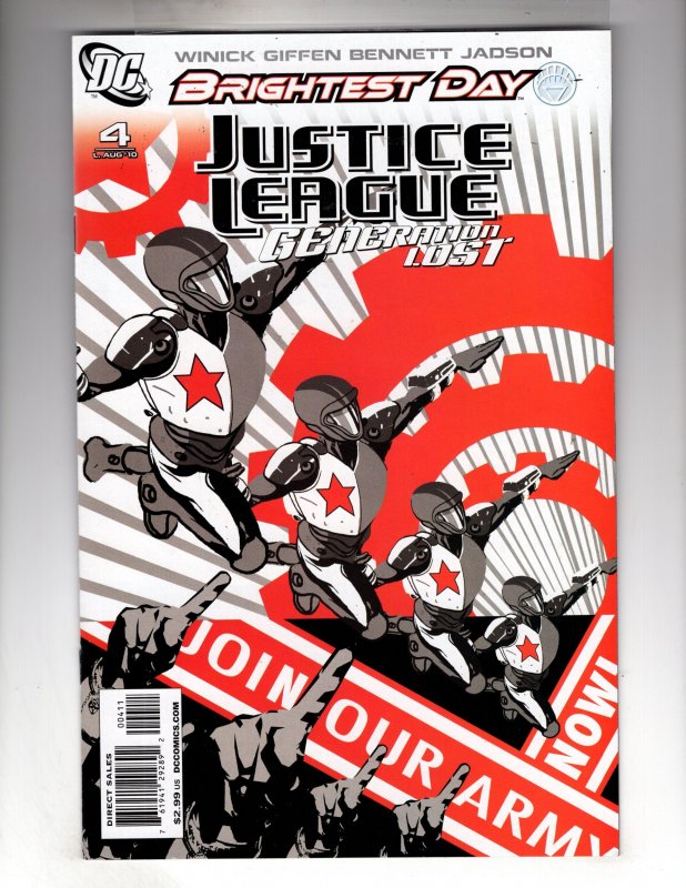 Justice League: Generation Lost #4 (2010)     / SB#3