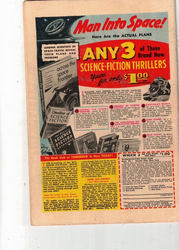 Detective Comics #209 1954 PRICE DROP $275 Batman, Capt.Compass Golden-Age VG/FN