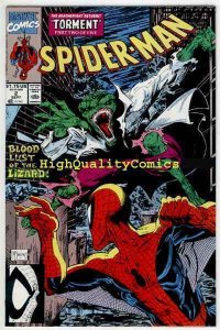 SPIDER-MAN #2, NM+, Todd McFarlane,1990, Lizard, Torment, more in store