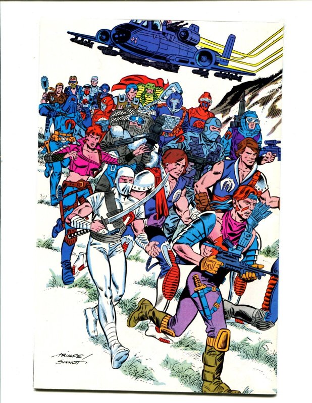 G.I. Joe Order Of Battle #3 - WRAP AROUND COVER! (8.5) 1987