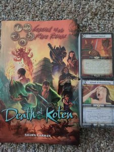 Legend Of The Five Rings Death At Koten Comic And Cards Sealed