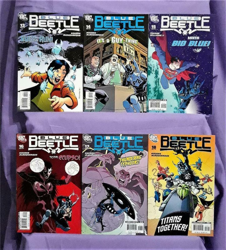 John Rogers BLUE BEETLE #13 - 18 Rafael Albuquerque (DC, 2007)! 