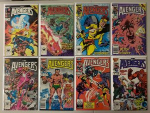 Avengers comics lot #158-299 + 4 annuals 45 diff avg 6.0 (1977-1988)